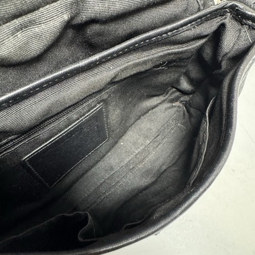 Coach 10296 kleine Vintage Schultertasche Soho schwarz Signature C Canvas - Bild 15 von 17