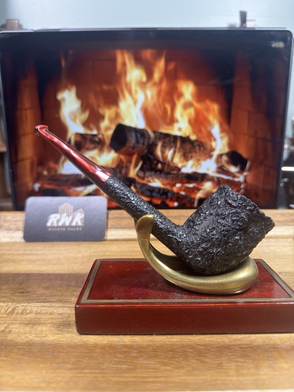 Castello Estate Pipe K 32 Sea Rock Briar Canadian Shape Hand Made Cantù Italy