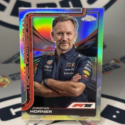 Christian Horner 2025 Topps Chrome F1 #192 Refractor