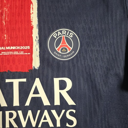 🇫🇷 Nike PSG Ousmane Dembele #10 2024/2025 Home Jersey Champions League Final - Picture 10 of 18