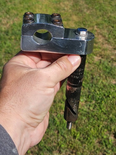 Polished Haro Fusion Group 1 BMX Racing Quill Stem Old School 1" Stamped 95 - Picture 19 of 24