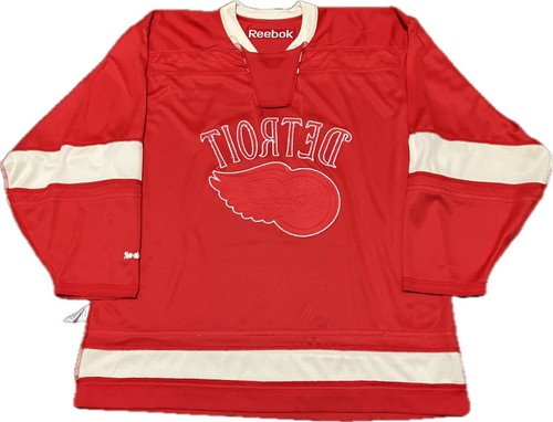 Detroit Red Wings Blank 2014 Winter Classic Reebok NHL Hockey Jersey Size 2XL - Picture 5 of 9
