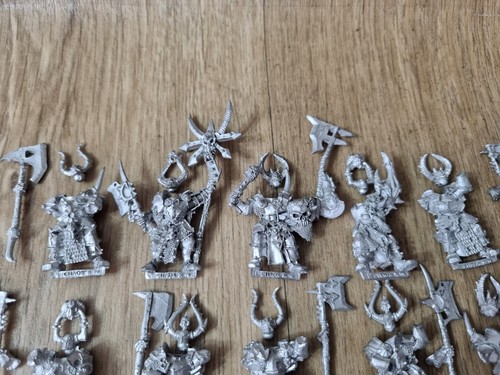 Warriors Of Chaos Chosen Warriors Full Command X10 6th Ed Complete Fantasy - Picture 2 of 4