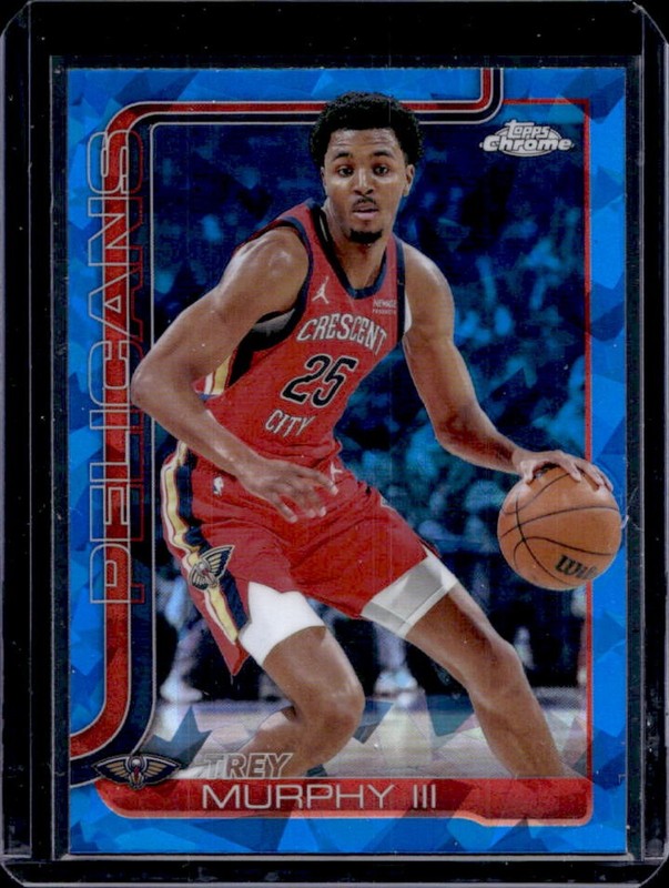 2025-26 Topps Chrome Sapphire Trey Murphy III #104 Pelicans