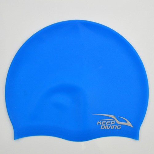 Waterproof Silicone Racing Swim Cap for Adults Long Hair Ear Protection - Picture 12 of 13
