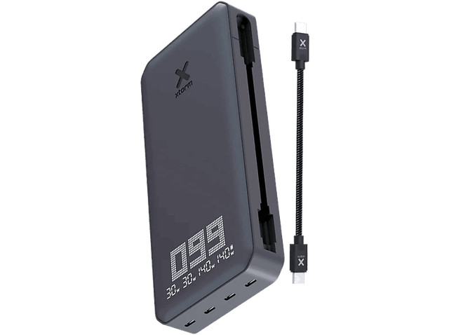 Powerbank - Xtorm Titan Ultra, 27000 mAh, 200W, 4 puertos, 