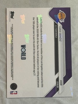 その他 LUKA DONCIC Exclusive All-Star Parallel 2026 Topps Now NBA All-Star Game All-Star Parallel Luka Doncic
