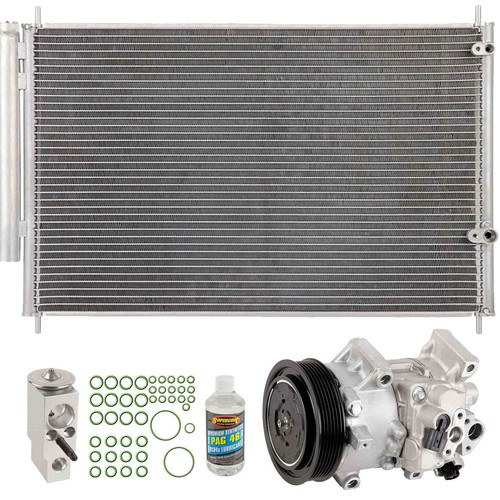 For Toyota Corolla 1.8L 2011-2013 A/C Kit w/ AC Compressor Condenser & Drier TCP