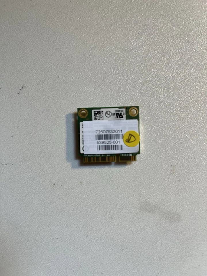 Scheda WiFi wireless Intel Centrino Ultimate-N 6300 A/B/G/N HP 633ANHMW 60Y3233 - Immagine 2 di 2