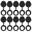 10pcs Türschloss Sicherheitskapitelle Tragbare Schlossabdeckung Praktische