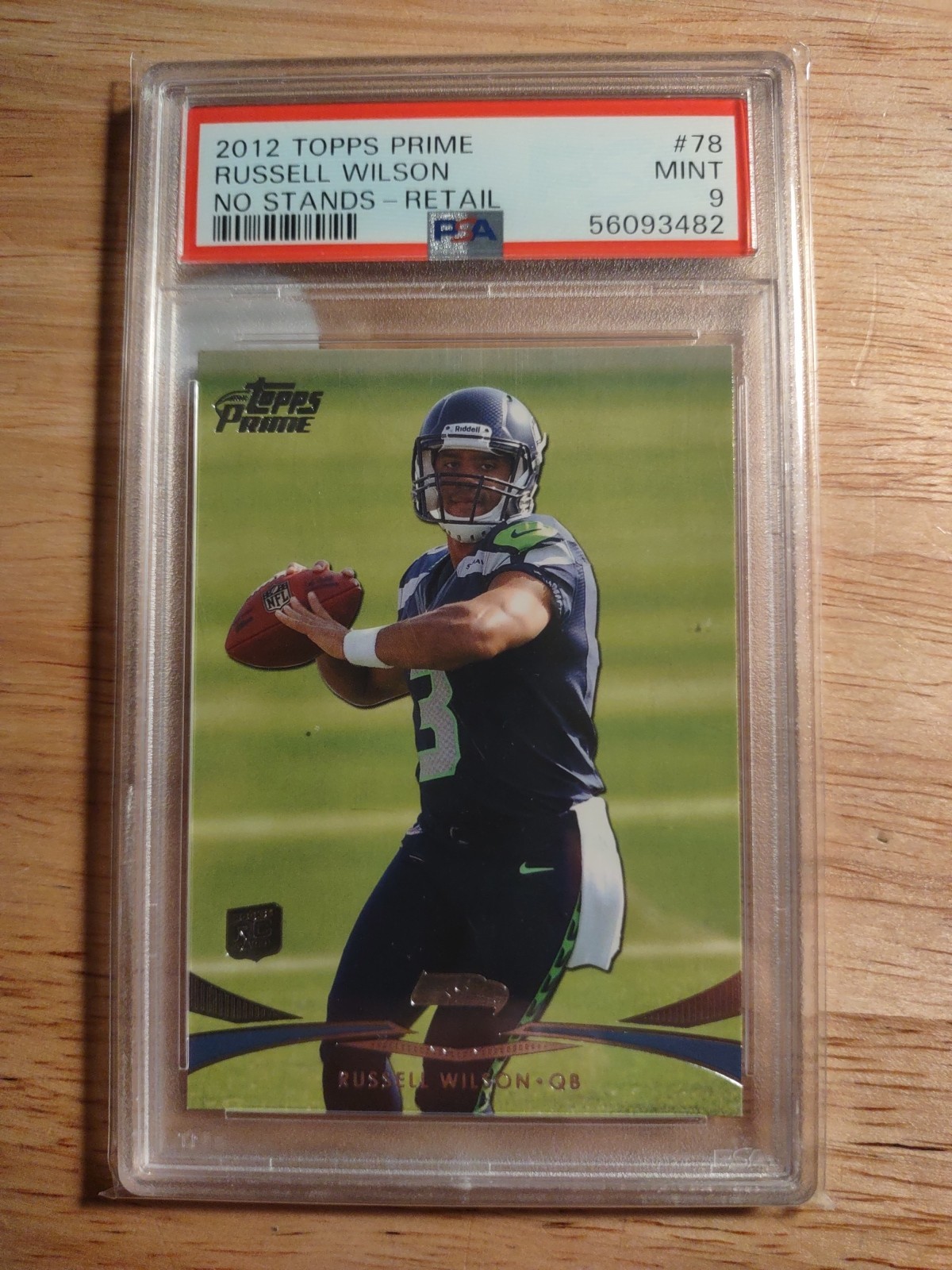 2012 Topps Prime - Russell Wilson #78 Retail (RC)