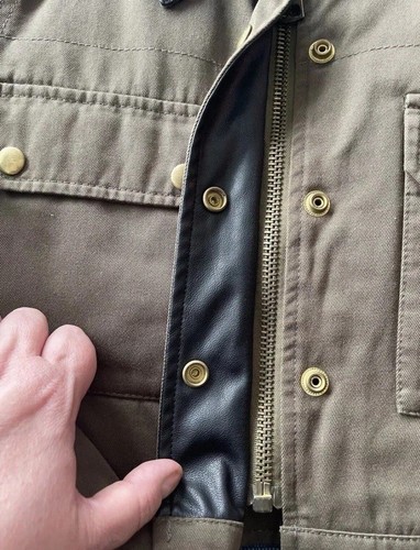 Top Shop Military Style Jacket Women's 10 New - Picture 2 of 4