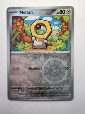 Pokémon Meltan 116/162 SV05: Temporal Forces Reverse Holo Basic 80 HP
