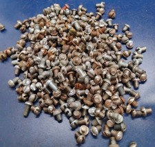 Gilbert Erector Set Part S-11 Set Screws Cadmium and Nickel Plated Lot of 50