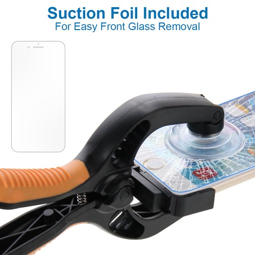 LCD Screen Opening Tool - Pliers Repair Tool Suction Cup (Orange) - Picture 6 of 8