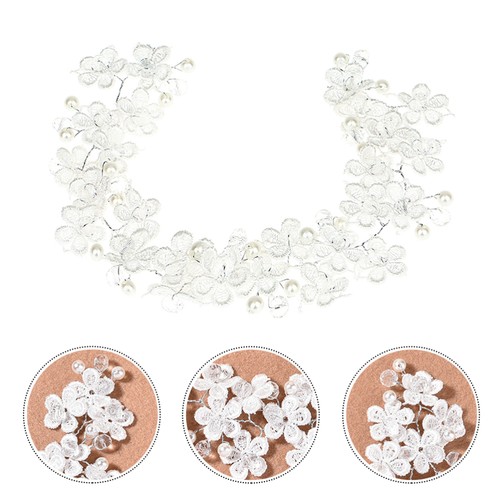 Bride Hair Pieces Wedding Flower Hairband Birthday Hair Vine - Bild 4 von 12