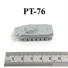 Soviet PT-76 Amphibious Tank,3D Printed,1/144 Scale Mini Tank Model,Resin