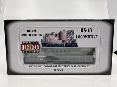 Proto 1000 600089 HO Scale BCR Deluxe Ltd. Edition RS-18 Diesel Locomotive #601