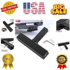 Hitch Step for 2 Inch Receiver, Universal Anti Slip Bumper Guard, 600lbs Maxi...