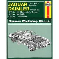 Jaguar Daimler XJ12 XJS Sovereign 1972-1988 Oldtimer Werkstatthandbuch Haynes