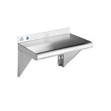 ROCKPOINT Stainless Steel Shelf 10 x 16 Inches 190lb, NSF Metal Commercial Sh...
