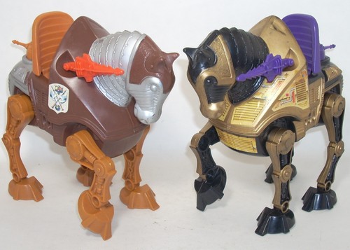 LOTE DE 2 Figuras Stridor y Acosador Nocturno MOTU De Colección Años 80 Incompletas - Imagen 1 de 22