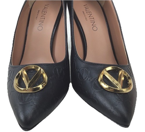 Zapatos de salón Mario Valentino Clara negros para mujer talla 8 (X294) - Imagen 3 de 6