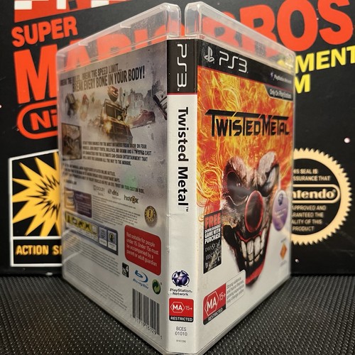 Twisted Metal W.Manual Playstation 3 PS3 PAL LIKE NEW TESTED FREE TRACKED POST - Picture 7 of 10