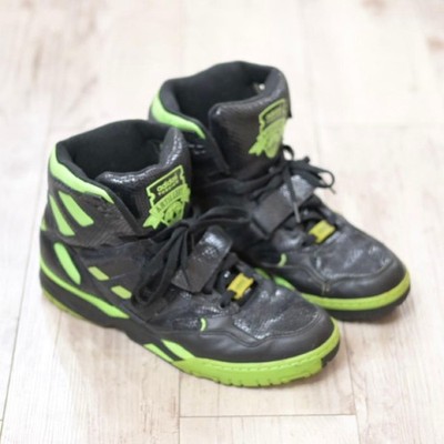 Adidas Jeremy Scott Torsion Artillery High Men 10.5 US Black Snake Sneakers
