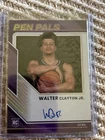 WALTER CLAYTON JR PEN PALS ON CARD ROOKIE AUTO SP - 2025-26 DONRUSS