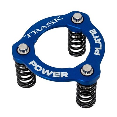 Trask Kupplungs Feder Power Plate Kit blau eloxiert für Harley M8 17-25