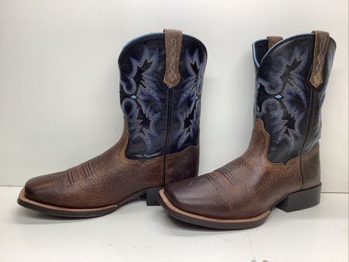 BOTAS VAQUERAS ARIAT 4 LR PUNTA CUADRADA MARRÓN NIÑOS TALLA 4