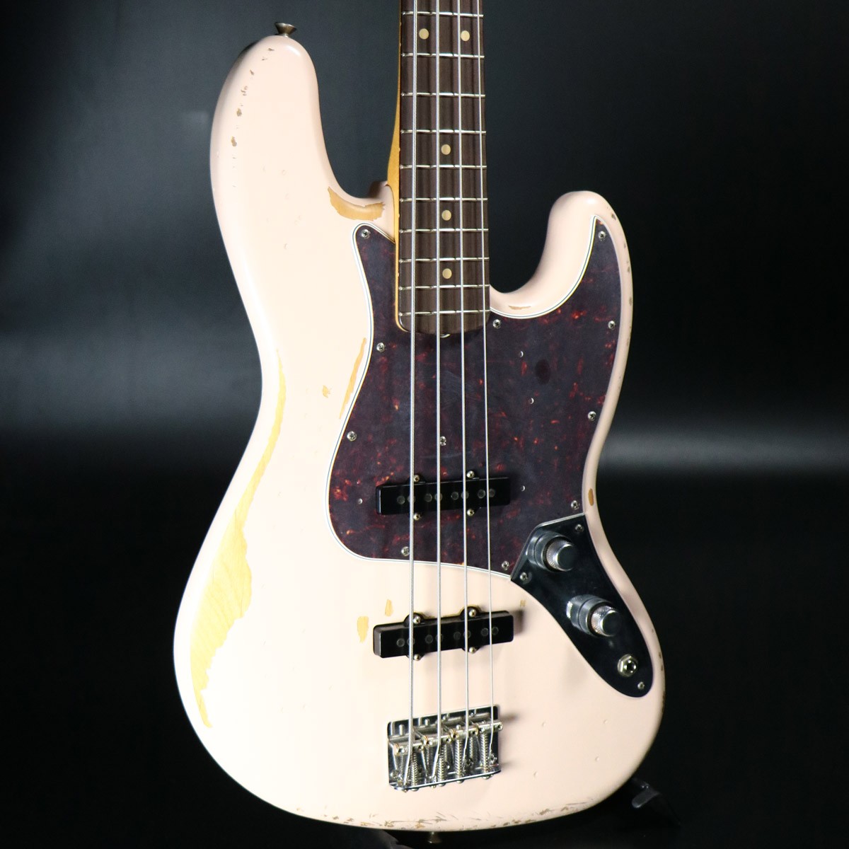 ベース fender mexico flea jazz bass Fender Mexico / Flea Jazz Bass Road Worn Faded Shell Pink S