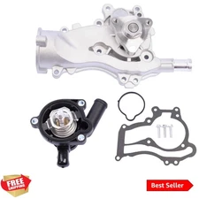 Direct Replacement Engine Water Pump Thermostat Kit for Chevy Vehicles 2011-2020