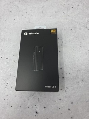 Fosi Audio DS2 USB C to AUX Headphone Amp DAC Dongle Dual Output DSD256 Jack NEW