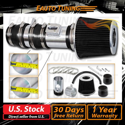 Short Ram Air Intake Kit + BLACK Filter for 08-12 Accord / Crosstour 3.5L V6 - Bild 1 von 8