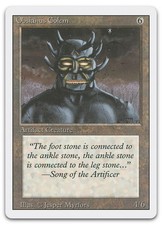 Obsianus Golem (NM) Revised Edition 3ED Magic MTG