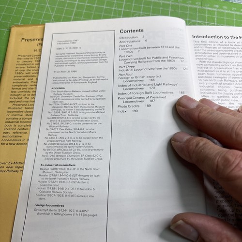 Restposten Eisenbahn Bücher x6, erhaltene Loks, Nordbritische Atlantik GWR usw. (3D) - Bild 20 von 22