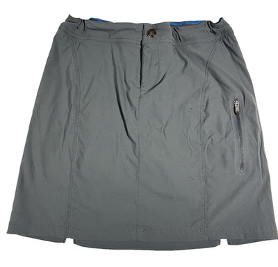 Columbia Women's Omni-Shield Active Skort Size 4 Gray Athletic Tennis Hiking