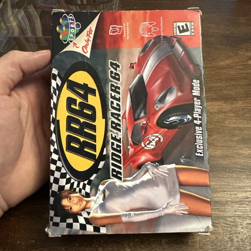 Ridge Racer 64 (Nintendo 64 N64) Completo CIB - Testato - Autentico - Foto 6 di 12