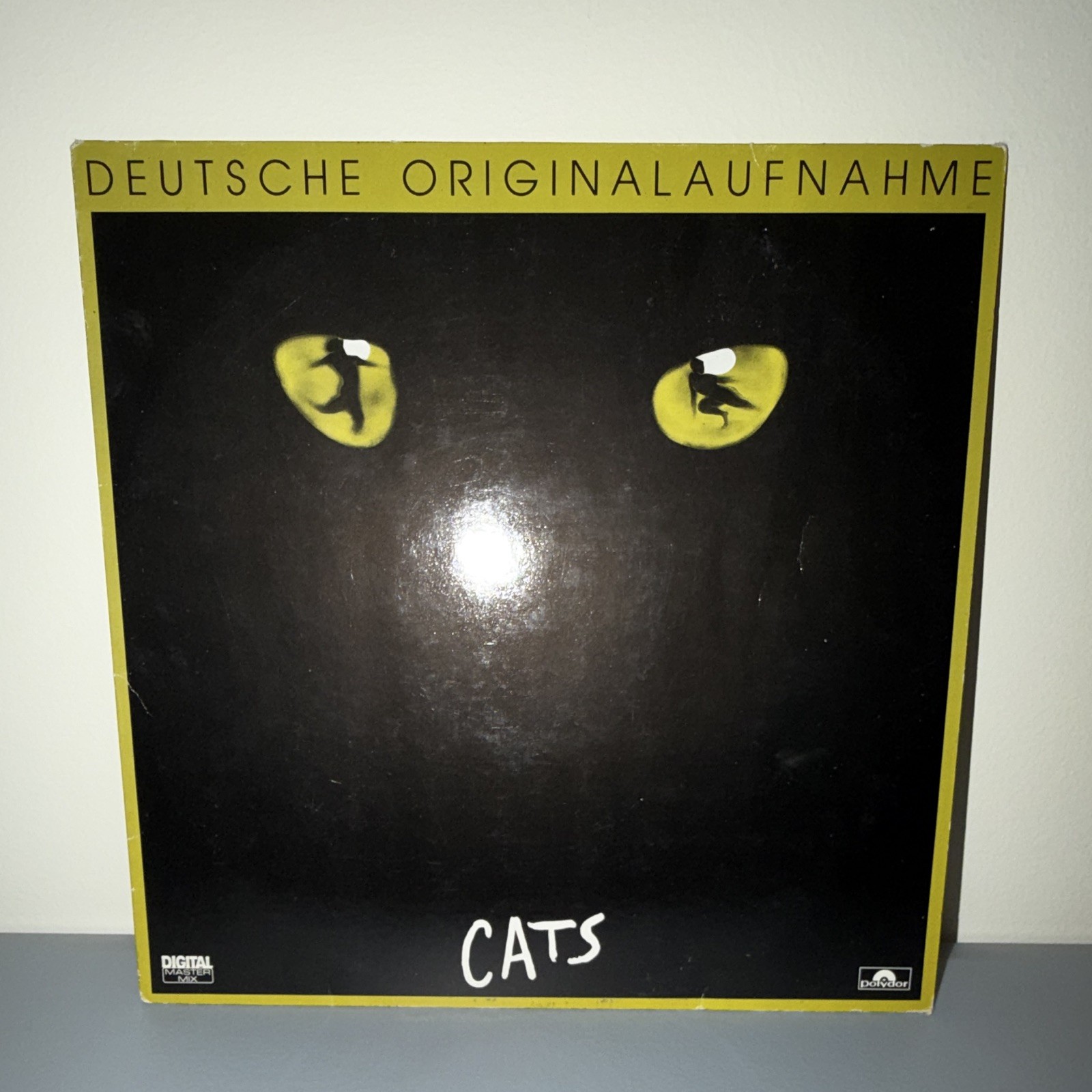 Andrew Lloyd Webber Cats Deutsche Originalaufnahme Polydor Vinyl LP 817365-1