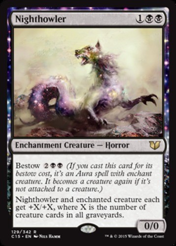 x1 Nighthowler R MTG Commander 2015 M/NM, English