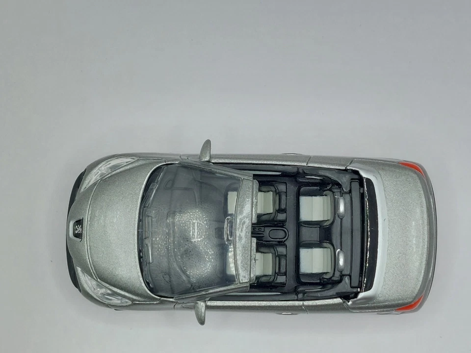 Norev 3 Inches  1/64. Peugeot 207 CC Roland Garros Grigio. Nuovo Con Scatola.  - Immagine 2 di 4