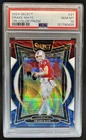 2024 Panini Select Drake Maye Concourse RC Tri-Color Prizm #/299 Patriots PSA 10