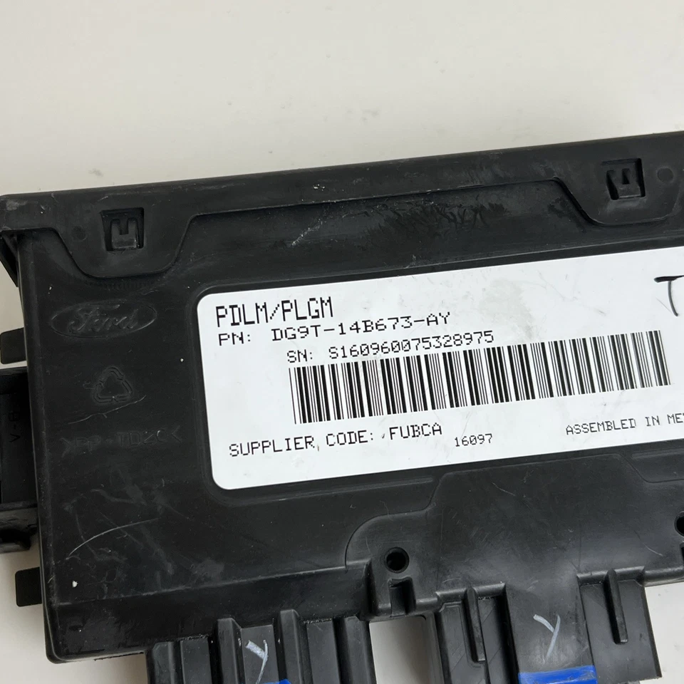 2016 FORD EDGE LIFT GATE LIFTGATE CONTROL MODULE DG9T-14B673-AY OEM - Imagem 2 de 4