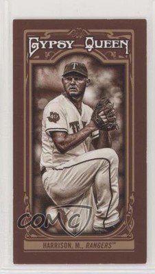 2013 Topps Gypsy Queen Mini Sepia-Tone 33/50 Matt Harrison #248 z6b