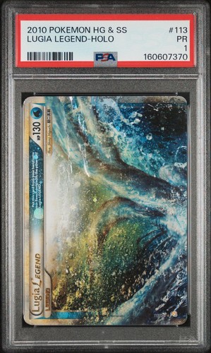 Lugia LEGEND graded PSA 1 for sale on eBay