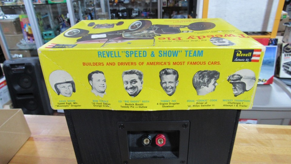 REVELL 1963 ED ROTH TWEEDY PIE 23' T BUCKET MODEL KIT W/ NICE BOX FREE ...
