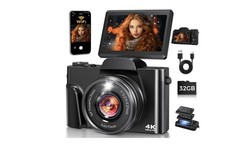 4K Digital Camera for Photography with WiFi