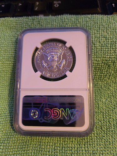 1964 Kennedy Silver Cameo Proof 67 Half Dollar - Picture 5 of 6